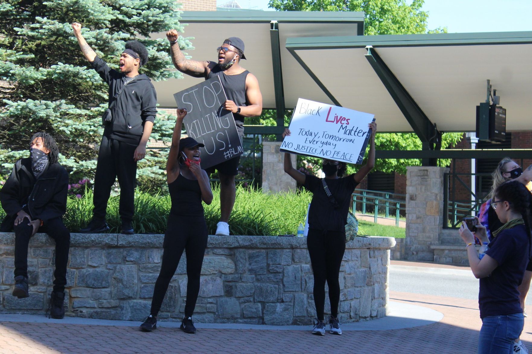 Organizers at the ASU circle